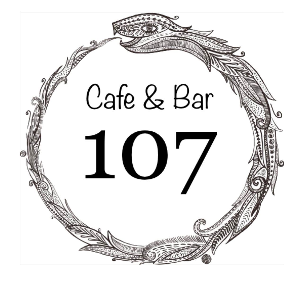 107 Cafe&Barのロゴ